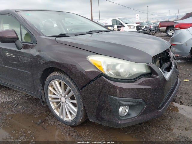 45105832 :رقم المزاد ، JF1GPAG68DH813707 vin ، 2013 Subaru Impreza 2.0i Limited مزاد بيع