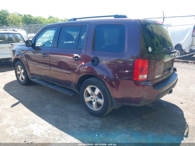 2009 Honda Pilot Ex-l მანქანა იყიდება აუქციონზე, vin: 5FNYF38569B017628, აუქციონის ნომერი: 45105835