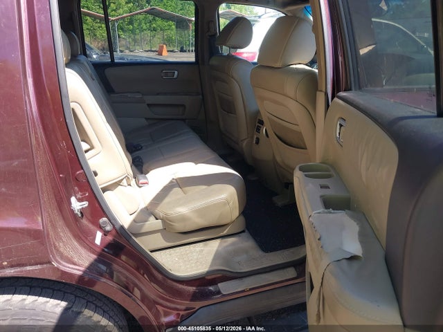 2009 Honda Pilot Ex-l მანქანა იყიდება აუქციონზე, vin: 5FNYF38569B017628, აუქციონის ნომერი: 45105835