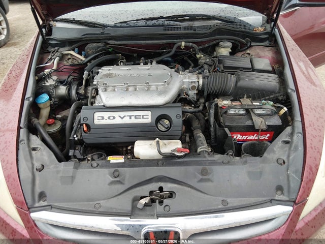 2006 Honda Accord 3.0 Ex მანქანა იყიდება აუქციონზე, vin: 1HGCM66516A025310, აუქციონის ნომერი: 45105861
