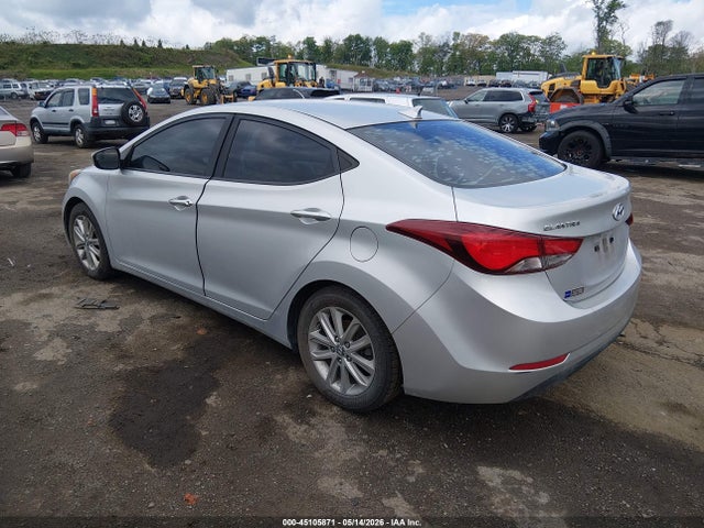 Продажа на аукционе авто 2015 Hyundai Elantra Se, vin: KMHDH4AE4FU320639, номер лота: 45105871
