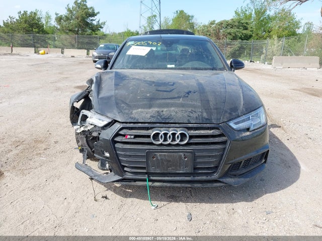 Продажа на аукционе авто 2018 Audi S4 3.0t Premium Plus, vin: WAUB4AF45JA233605, номер лота: 45105907