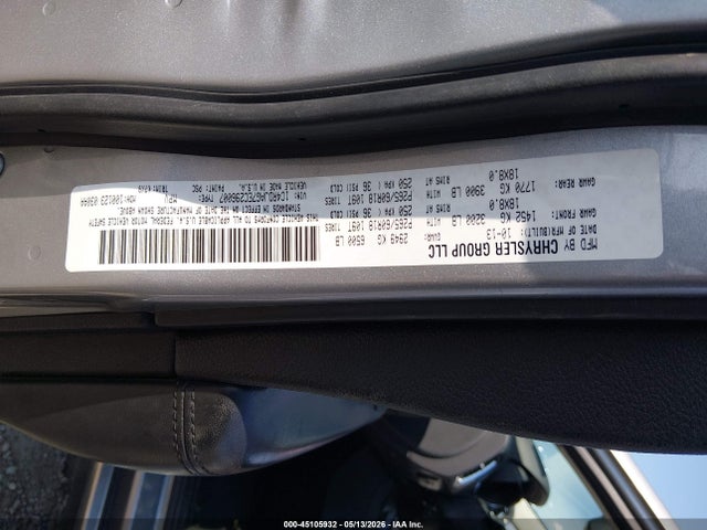 Aukcja sprzedaży 2014 Dodge Durango Sxt, vin: 1C4RDJAG7EC296007, numer aukcji: 45105932
