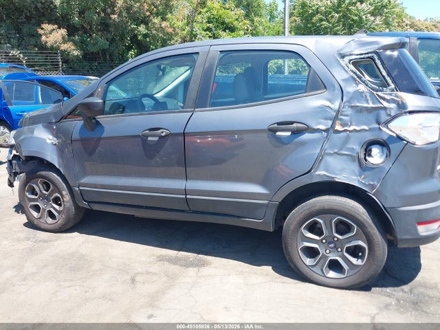 45105936 :رقم المزاد ، MAJ6S3FL2LC334188 vin ، 2020 Ford Ecosport S مزاد بيع