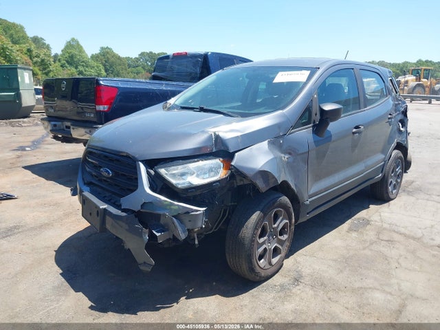 45105936 :رقم المزاد ، MAJ6S3FL2LC334188 vin ، 2020 Ford Ecosport S مزاد بيع