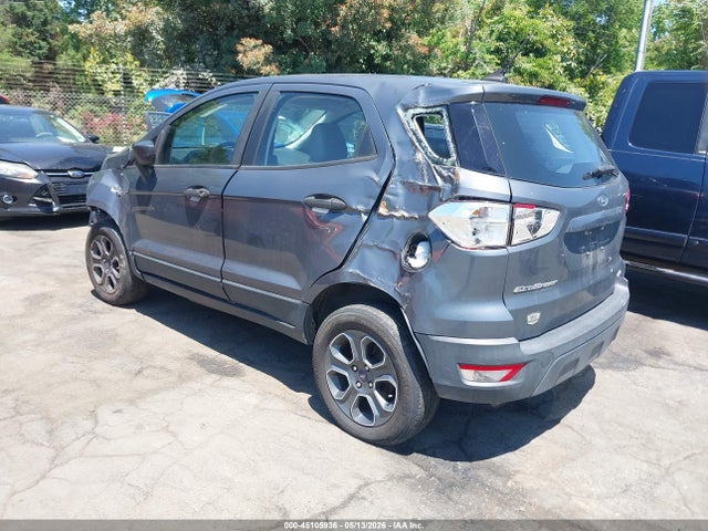 45105936 :رقم المزاد ، MAJ6S3FL2LC334188 vin ، 2020 Ford Ecosport S مزاد بيع