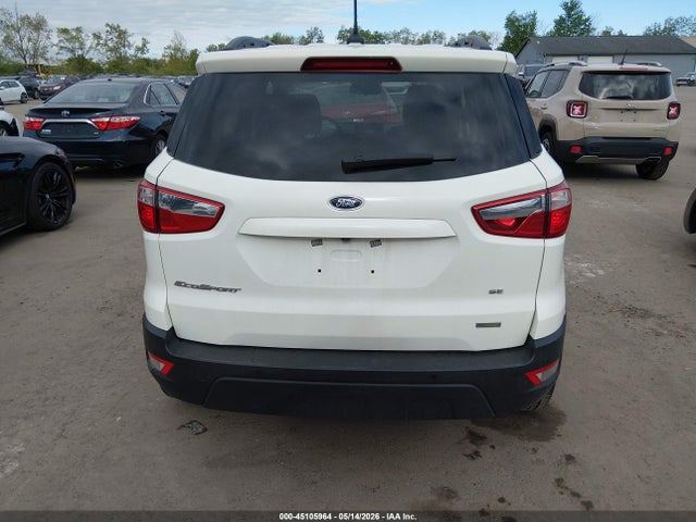 Aukcja sprzedaży 2020 Ford Ecosport Se, vin: MAJ3S2GE7LC359441, numer aukcji: 45105964