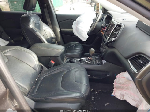 45105995 :رقم المزاد ، 1C4PJMDX7KD104927 vin ، 2019 Jeep Cherokee Limited 4x4 مزاد بيع