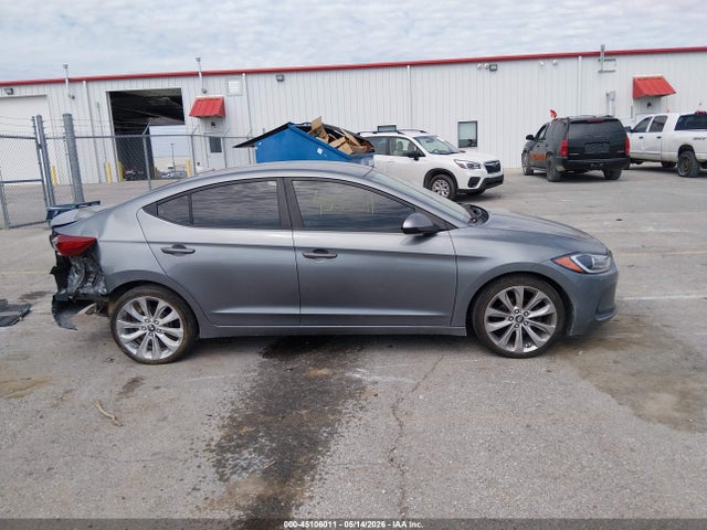 2017 Hyundai Elantra Se მანქანა იყიდება აუქციონზე, vin: KMHD74LF2HU081006, აუქციონის ნომერი: 45106011