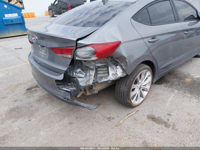 2017 Hyundai Elantra Se მანქანა იყიდება აუქციონზე, vin: KMHD74LF2HU081006, აუქციონის ნომერი: 45106011