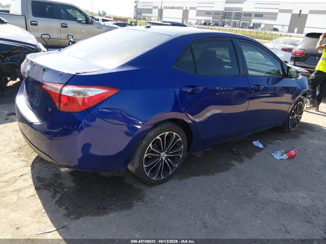 2014 Toyota Corolla S Plus მანქანა იყიდება აუქციონზე, vin: 5YFBURHE5EP002910, აუქციონის ნომერი: 45106022