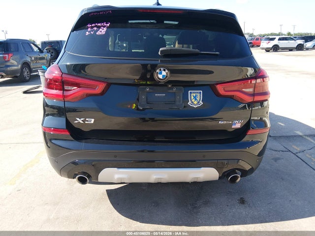 Aukcja sprzedaży 2020 Bmw X3 Sdrive30i, vin: 5UXTY3C05L9B53882, numer aukcji: 45106025