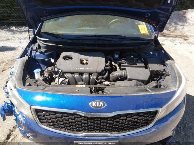 2018 Kia Forte Lx მანქანა იყიდება აუქციონზე, vin: 3KPFK4A79JE164833, აუქციონის ნომერი: 45106046