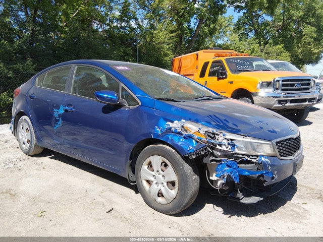 2018 Kia Forte Lx მანქანა იყიდება აუქციონზე, vin: 3KPFK4A79JE164833, აუქციონის ნომერი: 45106046