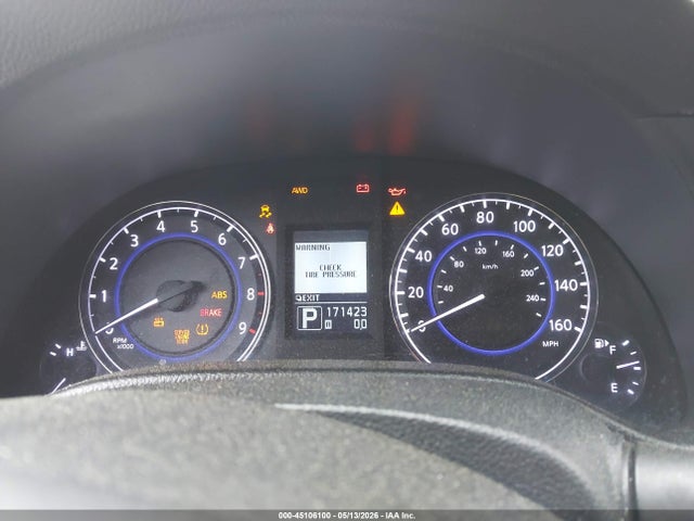 Aukcja sprzedaży 2013 Infiniti G37x, vin: JN1CV6ARXDM762400, numer aukcji: 45106100