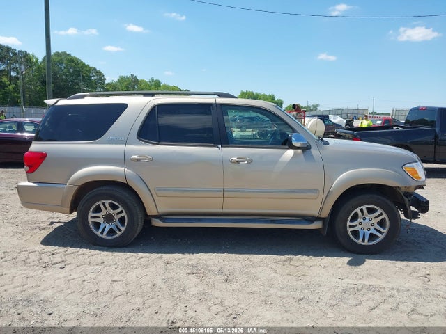 2007 Toyota Sequoia Limited V8 მანქანა იყიდება აუქციონზე, vin: 5TDZT38A07S285383, აუქციონის ნომერი: 45106105