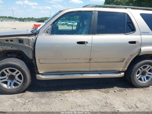 2007 Toyota Sequoia Limited V8 მანქანა იყიდება აუქციონზე, vin: 5TDZT38A07S285383, აუქციონის ნომერი: 45106105