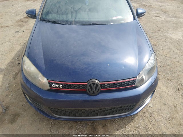Auction sale of the 2012 Volkswagen Gti 4-door, vin: WVWHV7AJ6CW221639, lot number: 45106124