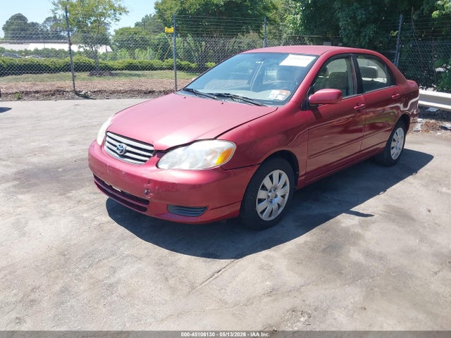 45106130 :رقم المزاد ، 2T1BR32E64C259774 vin ، 2004 Toyota Corolla Le مزاد بيع