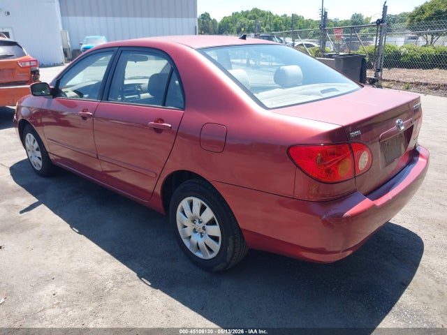 45106130 :رقم المزاد ، 2T1BR32E64C259774 vin ، 2004 Toyota Corolla Le مزاد بيع