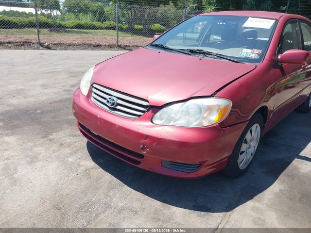 45106130 :رقم المزاد ، 2T1BR32E64C259774 vin ، 2004 Toyota Corolla Le مزاد بيع