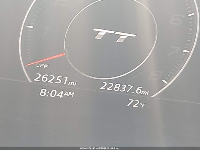 Aukcja sprzedaży 2020 Audi Tt 45 Tfsi Quattro S Tronic, vin: TRUAEAFVXL1002776, numer aukcji: 45106145