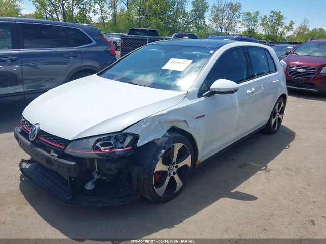 45106197 :رقم المزاد ، 3VW4T7AU3FM000273 vin ، 2015 Volkswagen Golf Gti 2.0t Autobahn 4-door مزاد بيع