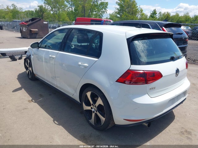 45106197 :رقم المزاد ، 3VW4T7AU3FM000273 vin ، 2015 Volkswagen Golf Gti 2.0t Autobahn 4-door مزاد بيع