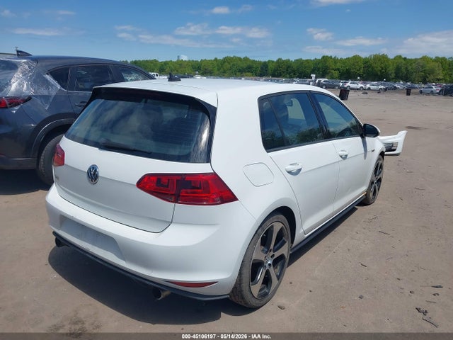 45106197 :رقم المزاد ، 3VW4T7AU3FM000273 vin ، 2015 Volkswagen Golf Gti 2.0t Autobahn 4-door مزاد بيع
