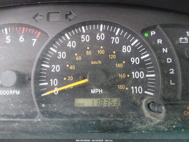 45106256 :رقم المزاد ، 5TBRT34161S194852 vin ، 2001 Toyota Tundra Sr5 V8 مزاد بيع