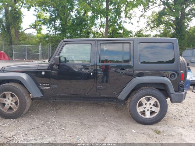 45106270 :رقم المزاد ، 1C4HJWDGXGL300941 vin ، 2016 Jeep Wrangler Unlimited Sport مزاد بيع