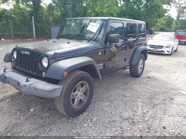 45106270 :رقم المزاد ، 1C4HJWDGXGL300941 vin ، 2016 Jeep Wrangler Unlimited Sport مزاد بيع