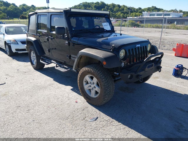 2015 Jeep Wrangler Unlimited Sport მანქანა იყიდება აუქციონზე, vin: 1C4BJWDG9FL510452, აუქციონის ნომერი: 45106320