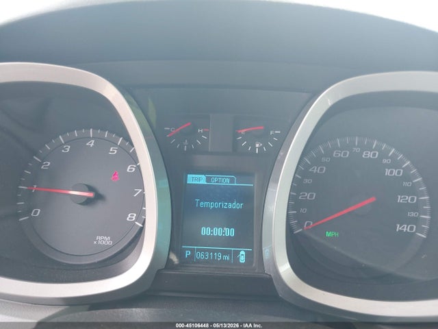Aukcja sprzedaży 2014 Chevrolet Equinox 1lt, vin: 1GNALBEK9EZ121928, numer aukcji: 45106448