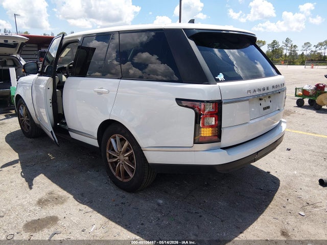Продажа на аукционе авто 2016 Land Rover Range Rover 3.0l V6 Turbocharged Diesel Td6, vin: SALGR2KF3GA309542, номер лота: 45106467