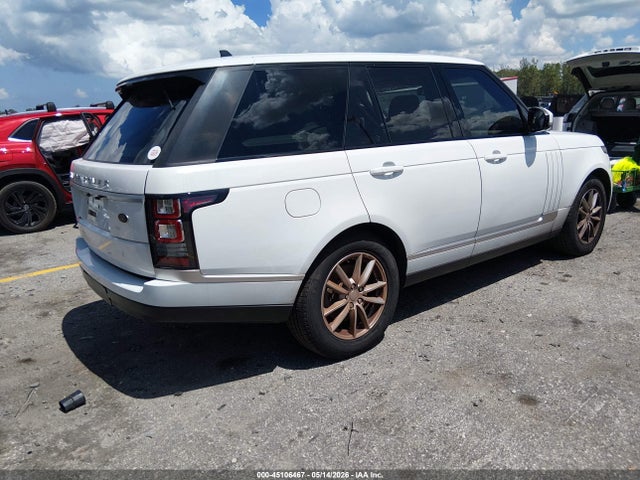 Продажа на аукционе авто 2016 Land Rover Range Rover 3.0l V6 Turbocharged Diesel Td6, vin: SALGR2KF3GA309542, номер лота: 45106467