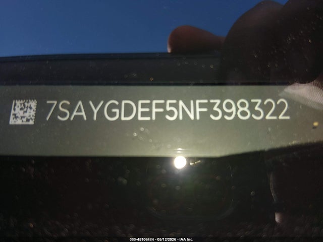 Продажа на аукционе авто 2022 Tesla Model Y Performance Dual Motor All-wheel Drive, vin: 7SAYGDEF5NF398322, номер лота: 45106484