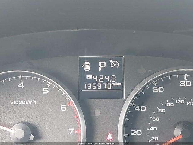 45106489 :رقم المزاد ، 4S4BRCCC3E3326026 vin ، 2014 Subaru Outback 2.5i Premium مزاد بيع