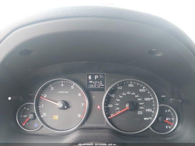 45106489 :رقم المزاد ، 4S4BRCCC3E3326026 vin ، 2014 Subaru Outback 2.5i Premium مزاد بيع