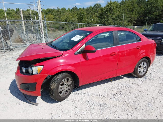 Chevrolet Sonic Lt Auto 2016 1G1JC5SH5G4134347 Image 2