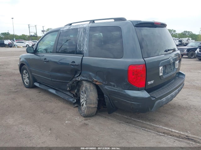 45106585 :رقم المزاد ، 2HKYF18564H536399 vin ، 2004 Honda Pilot Exl مزاد بيع