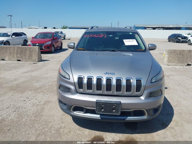 45106587 :رقم المزاد ، 1C4PJMDB2FW763786 vin ، 2015 Jeep Cherokee Limited مزاد بيع