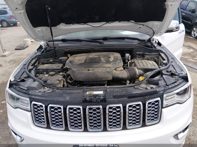 Aukcja sprzedaży 2017 Jeep Grand Cherokee Overland 4x4, vin: 1C4RJFCG4HC808796, numer aukcji: 45106624