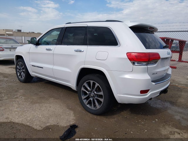 Aukcja sprzedaży 2017 Jeep Grand Cherokee Overland 4x4, vin: 1C4RJFCG4HC808796, numer aukcji: 45106624