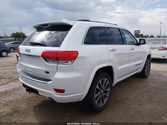 Aukcja sprzedaży 2017 Jeep Grand Cherokee Overland 4x4, vin: 1C4RJFCG4HC808796, numer aukcji: 45106624