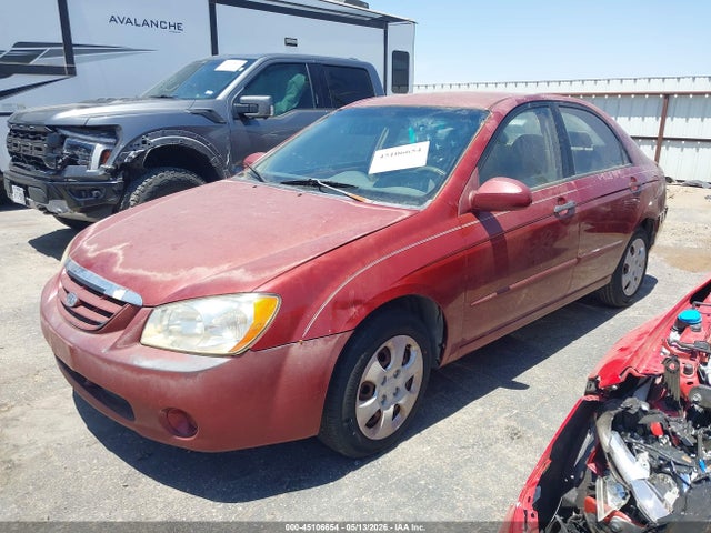 2004 Kia Spectra Ex/lx მანქანა იყიდება აუქციონზე, vin: KNAFE121745034420, აუქციონის ნომერი: 45106654