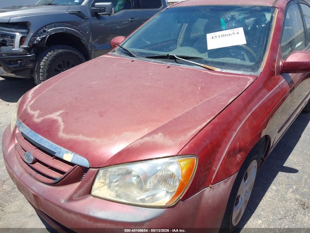 2004 Kia Spectra Ex/lx მანქანა იყიდება აუქციონზე, vin: KNAFE121745034420, აუქციონის ნომერი: 45106654