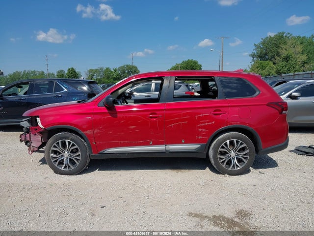 45106657 :رقم المزاد ، JA4AZ3A39JZ056630 vin ، 2018 Mitsubishi Outlander Es مزاد بيع