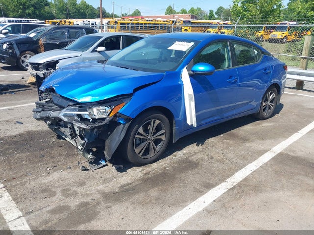 45106671 :رقم المزاد ، 3N1AB8CV9MY274509 vin ، 2021 Nissan Sentra Sv Xtronic Cvt مزاد بيع