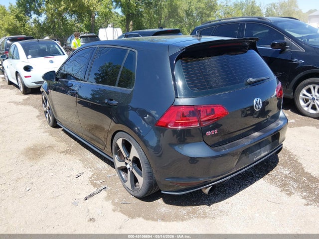 Aukcja sprzedaży 2017 Volkswagen Golf Gti Autobahn 4-door/s 4-door/se 4-door/sport 4-door, vin: 3VW447AU0HM052962, numer aukcji: 45106694